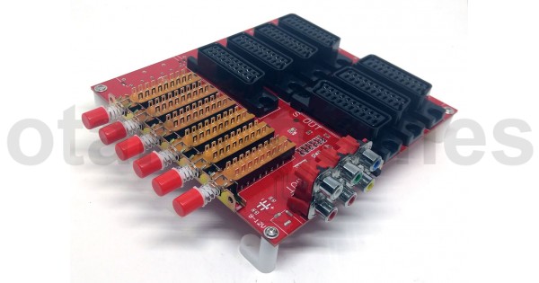 RGB SCARTセレクター 6入力1出力基板 6_Port_RGB_Scart_Switch-1-